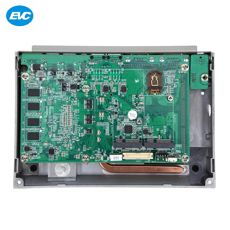 EVC Industriale Mini Pc Computer Core 6200U Robusto pannello touch screen Computer per Windows 10 Desktop Tablet Box Mini Pc