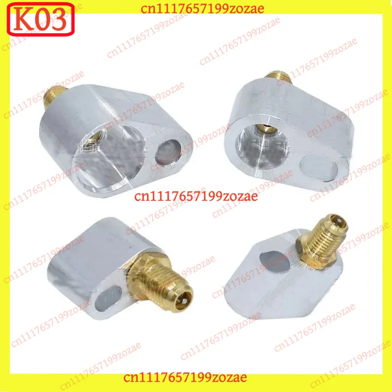 LK 1Pc Air Conditioning Leak Test Plug Stopper Refrigeration Hose Connector for Car AC Pipe, Replacement Parts
