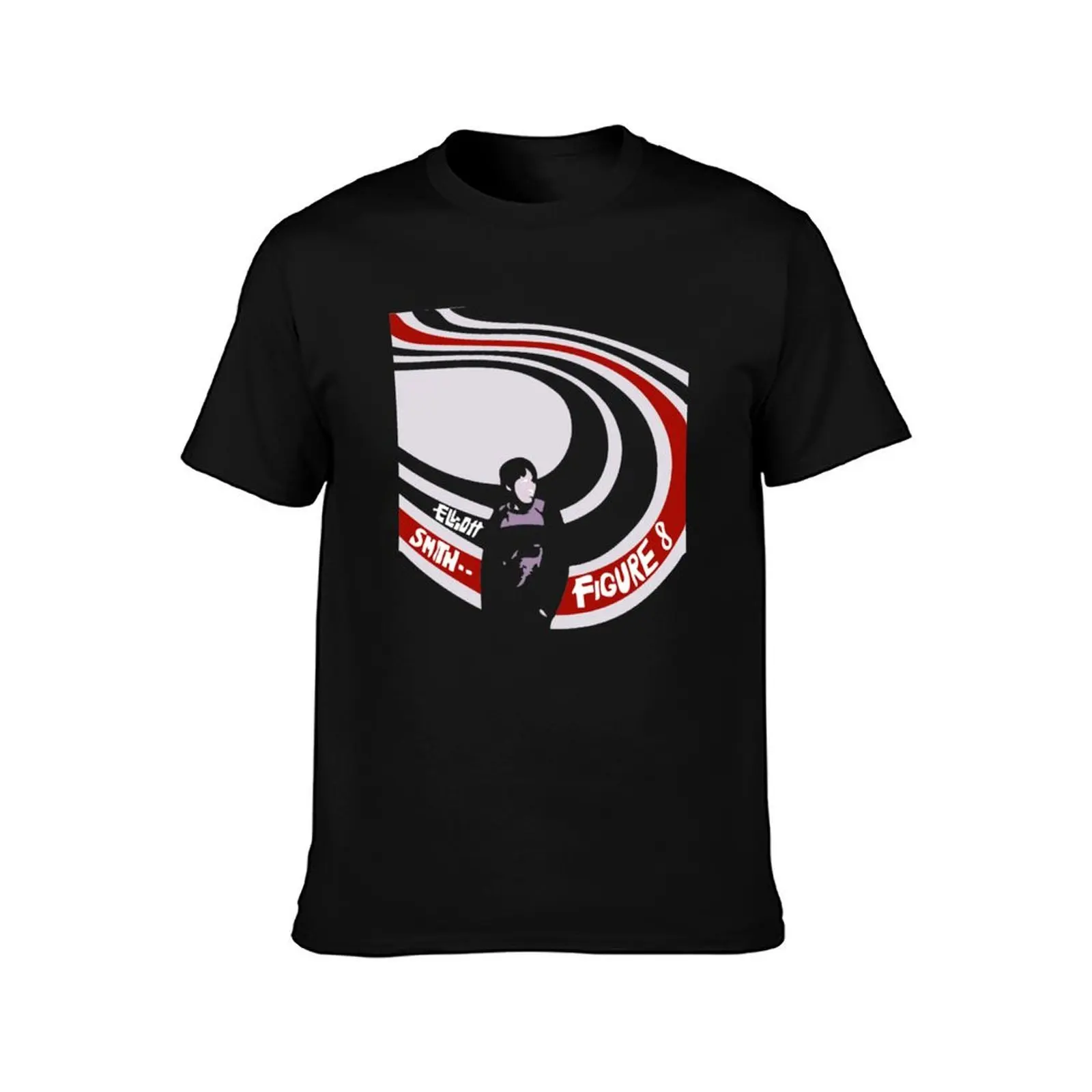 Elliot Smith T-Shirt Soft Stretch Short Sleeve Top T-Shirt