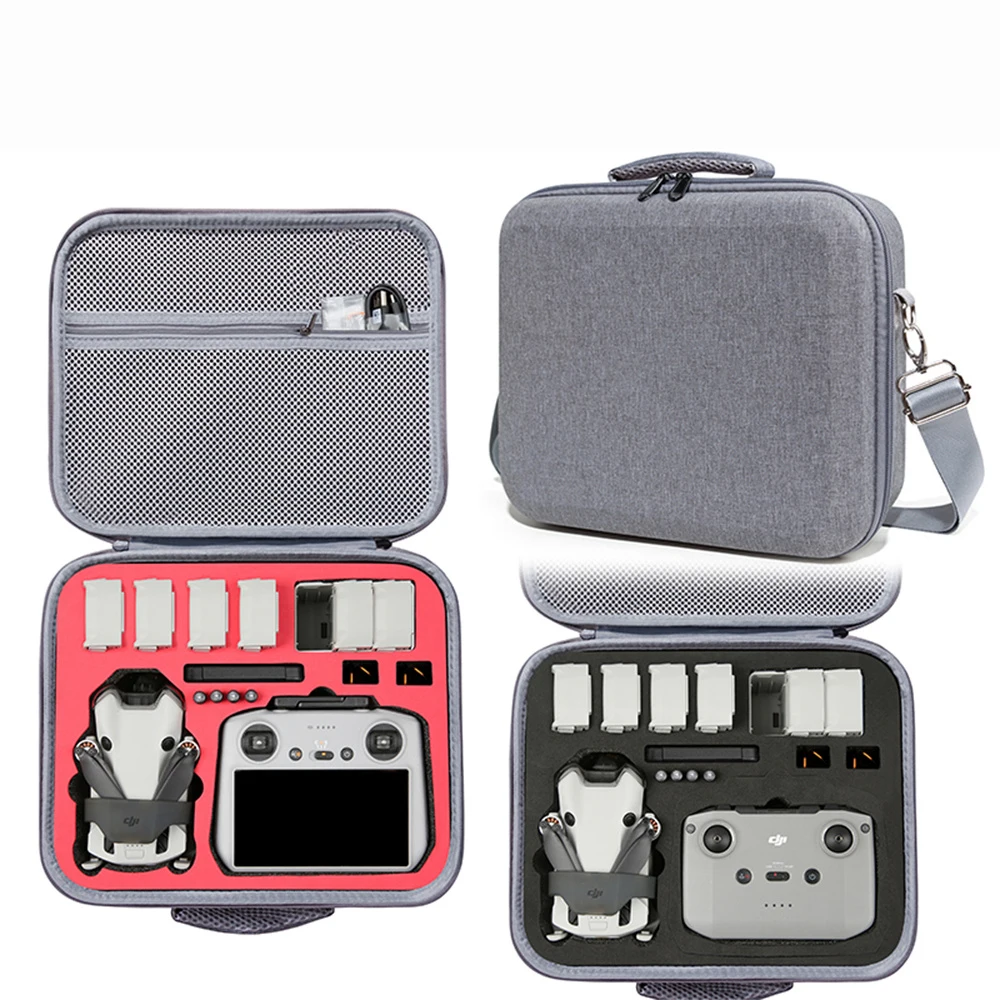 Carrying Bag For DJI Mini 4 Pro Storage Case Backpack Handle Shoulder Strap Cover RC-2/N2 Remote Control Box Drone Accessories