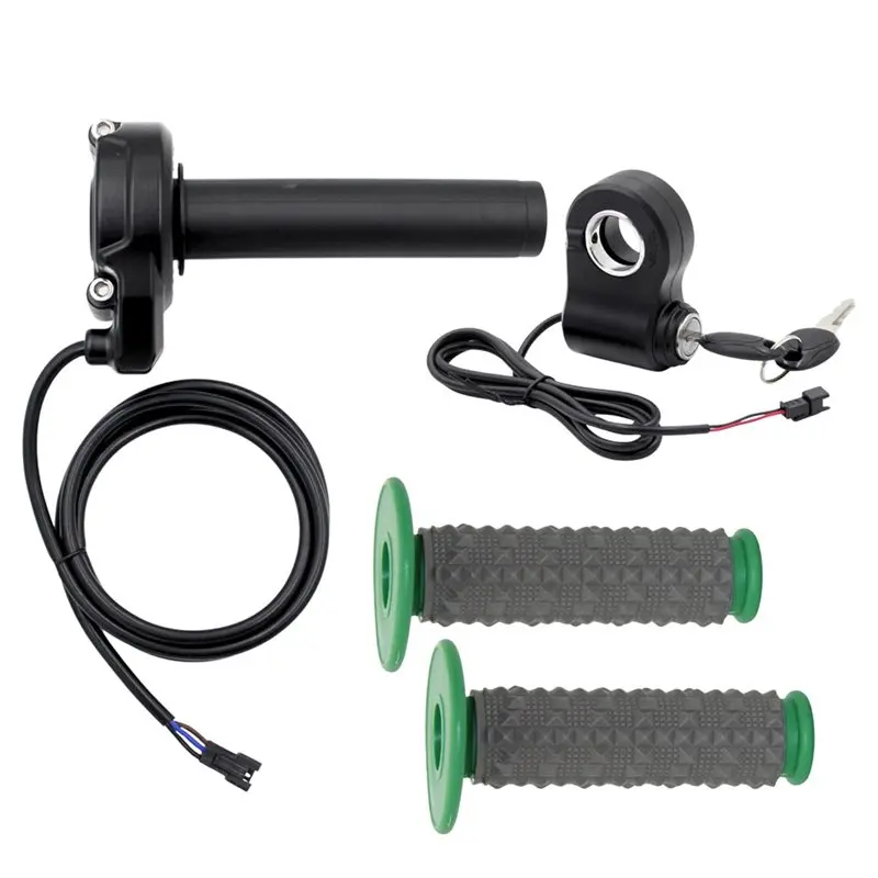 RTENTE-Electric Scooter Throttle Turn Grip Throttle Handle With Cable