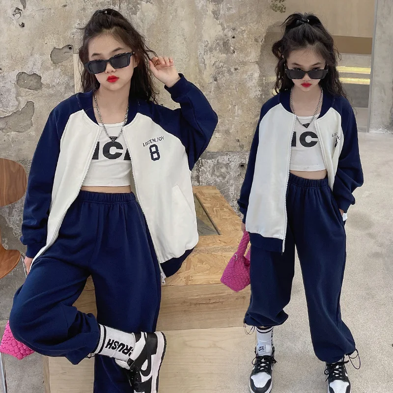 

Autumn teen boys Girls Sports clothes suit Korean Fashion casual cotton coat+pants 2pcs 4-15 kids clothing set children outfits