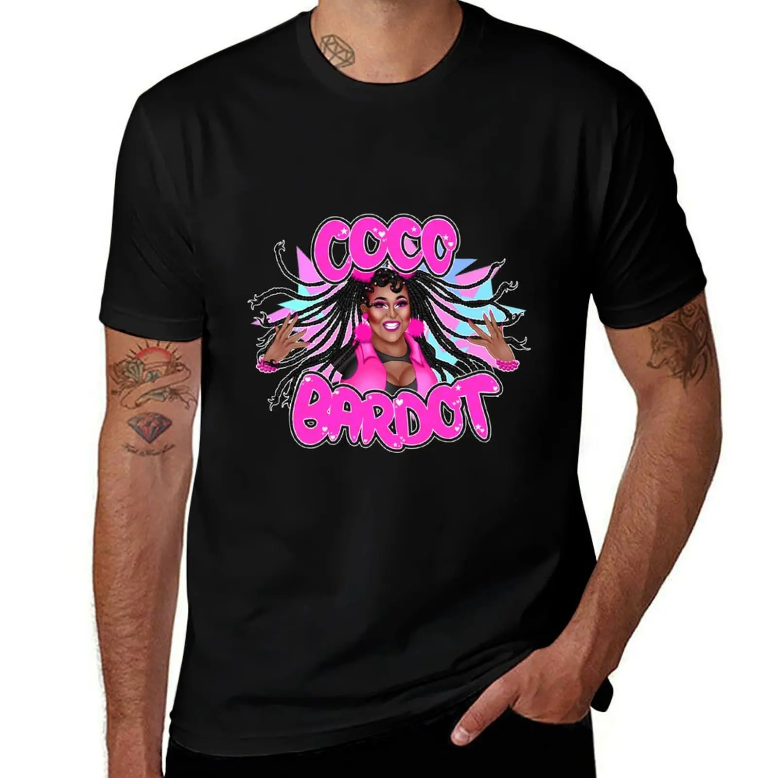 Black Girl Excellence T-Shirt Casual Loose Short Sleeve Tee for Men