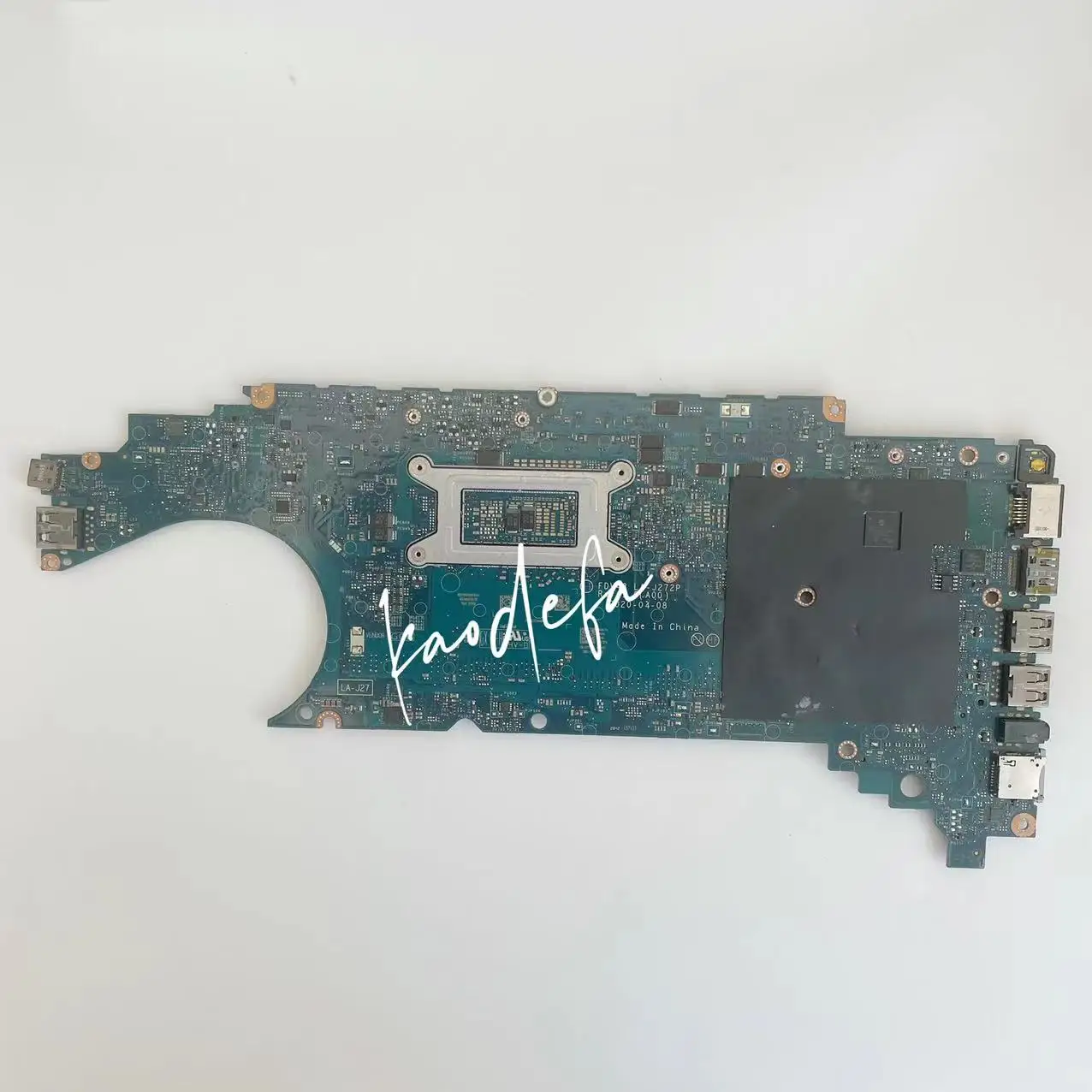 FDV42 LA-J272P Mainboard For Dell Latitude 5411 Laptop Motherboard CPU:I7-10850H GPU:N17S-G2-A1 2G DDR4 CN-07T3FK 07T3FK 7T3FK