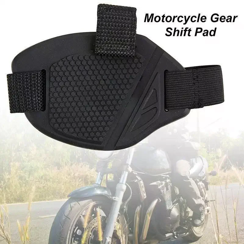 Waterproof Motorcycle Shift Pad Gear Shoes Protective Motorbike Gears Shifter Protector Motocross Boots Cover Accessories
