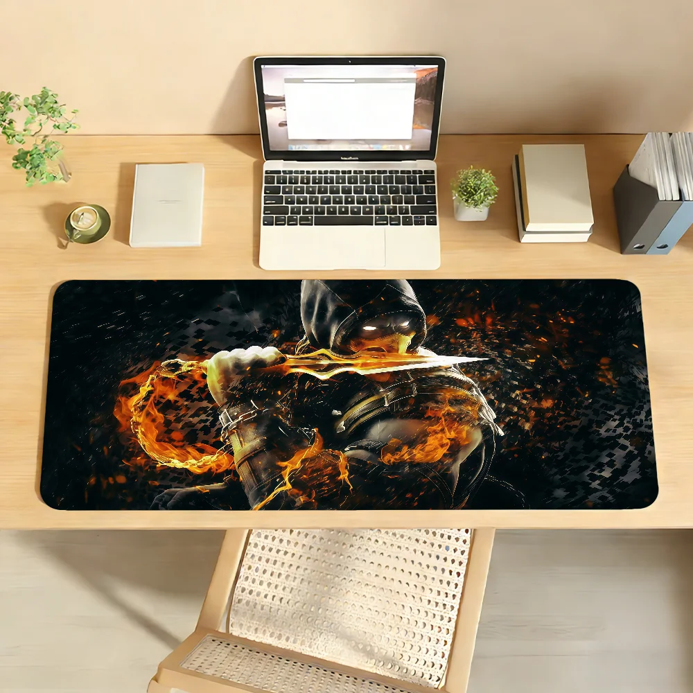 Game M-Mortal Kombat-S Mouse Pad Computer Laptop Rubber Non-slip Mouse Mat Mousepad Gamers Decoracion Desk Mat