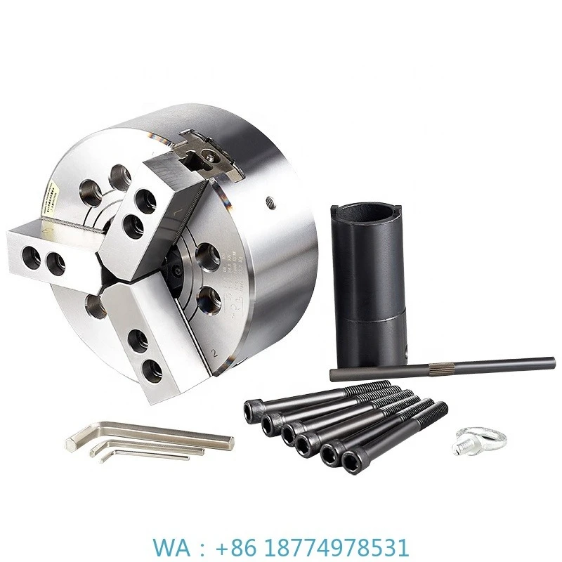 

Chuck Power Chuck for CNC Lathe Machine3 Jaw 6inch Through Hole Hydraulic