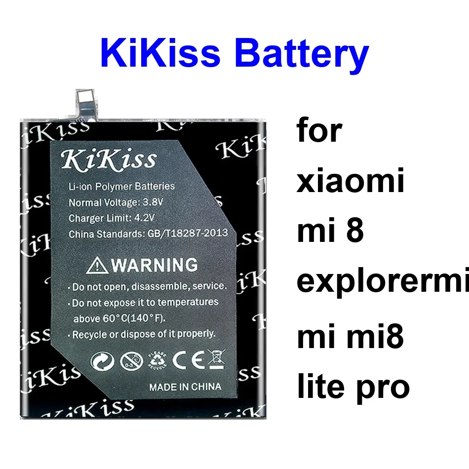

Mobile Phone Battery Fast Charging BM3F BM3E BM3J 4200-4600Mah For Xiaomi MI 8 EXPLORERMI8 MI8 Lite Pro