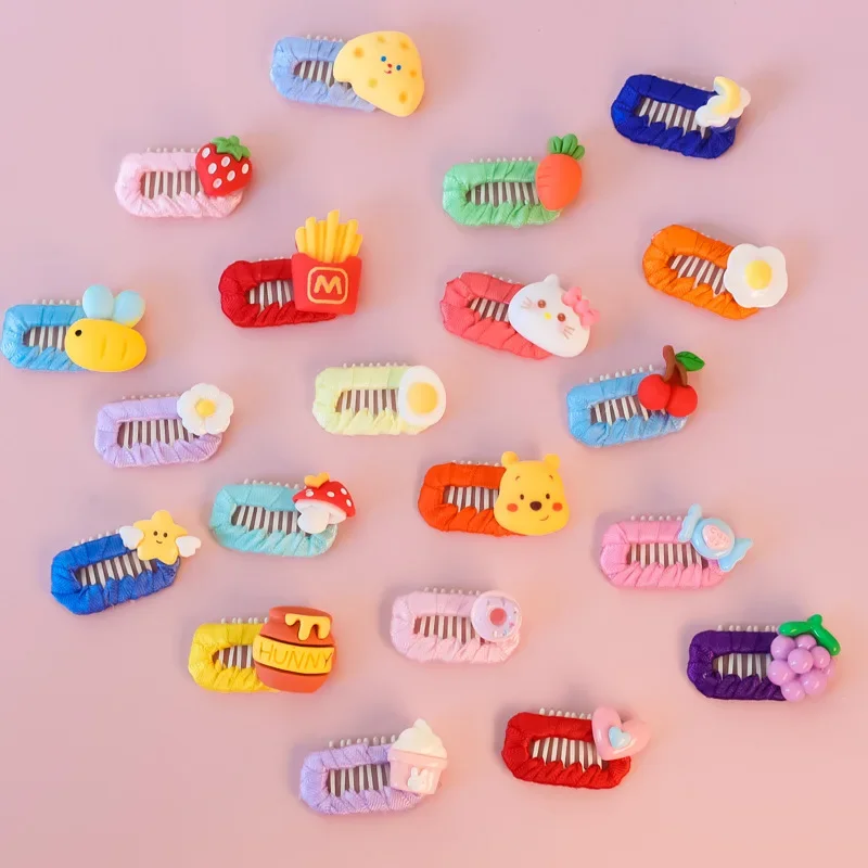 Hair Clips for Dogs Cat Sweet Bow Hairpins Colorful Hair Comb Puppy Supplies Pet Bb Hair Accessory Pet Supplies