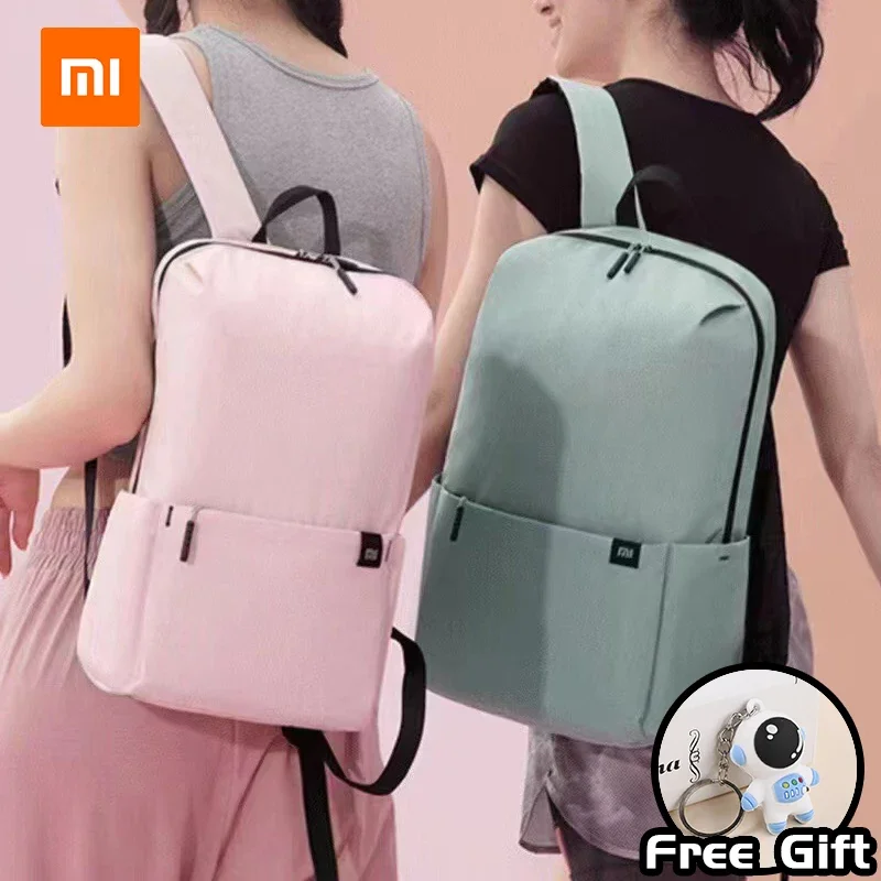 

XIAOMI Colorful Small Backpack Men's and Women's Shoulder Bag Outdoor Waterproof Student Portable Sports Bag 10-20L Free Gift