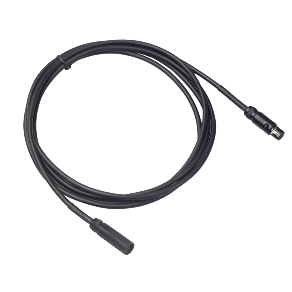 

2M Audio Line Microphone Extension Male to Female Mini XLR Cable Durable Flexible Signal Transmission Video Camera DSLR Mic