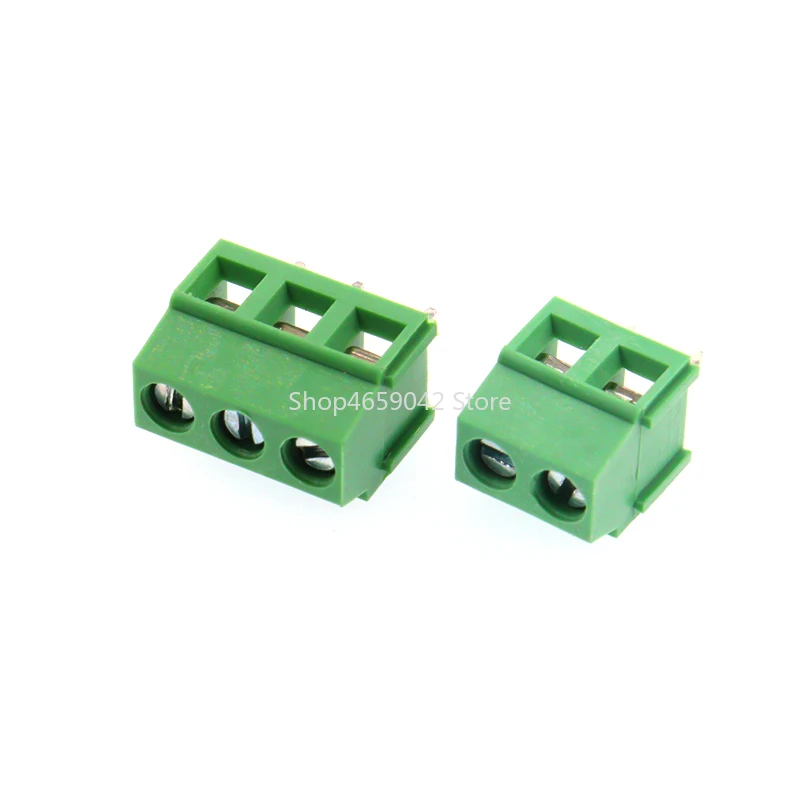 5 قطعة/الوحدة KF128 الملعب 3.81 مللي متر PCB المسمار محطة كتلة KF128-3.81 2P/3P لصق محطات محول يمكن خياطة موصل