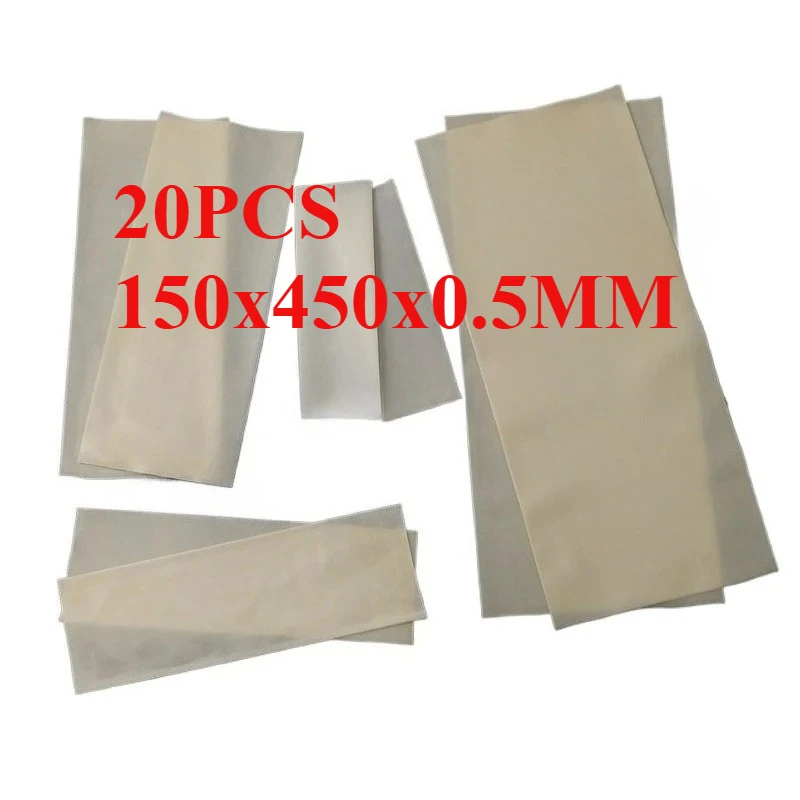 20pcs 150x450x0.5mm Three-axis Experimental Latex Film Rubber Film