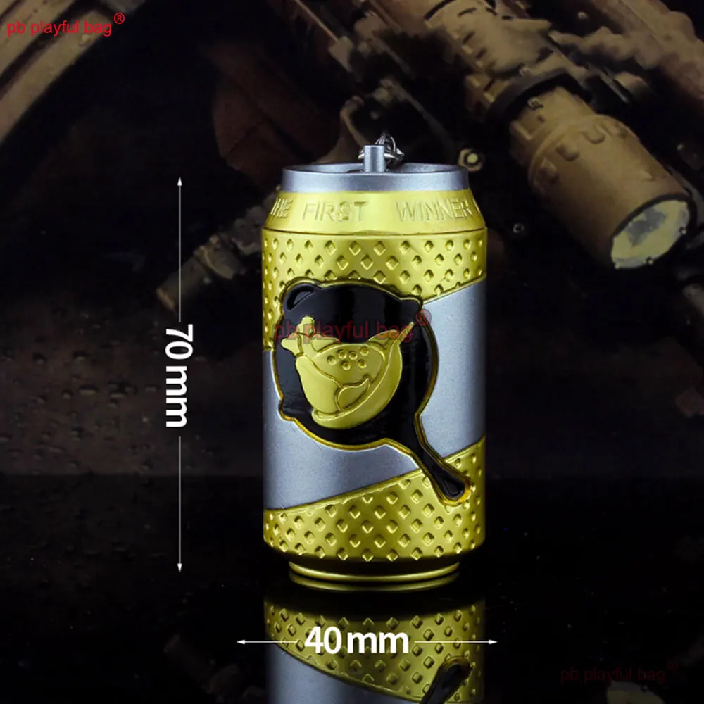 Joyería colgante hebilla colgante 7cm bebida energética aleación modelo llavero figuras de acción coleccionables juguetes para niños regalos de cumpleaños ZG418