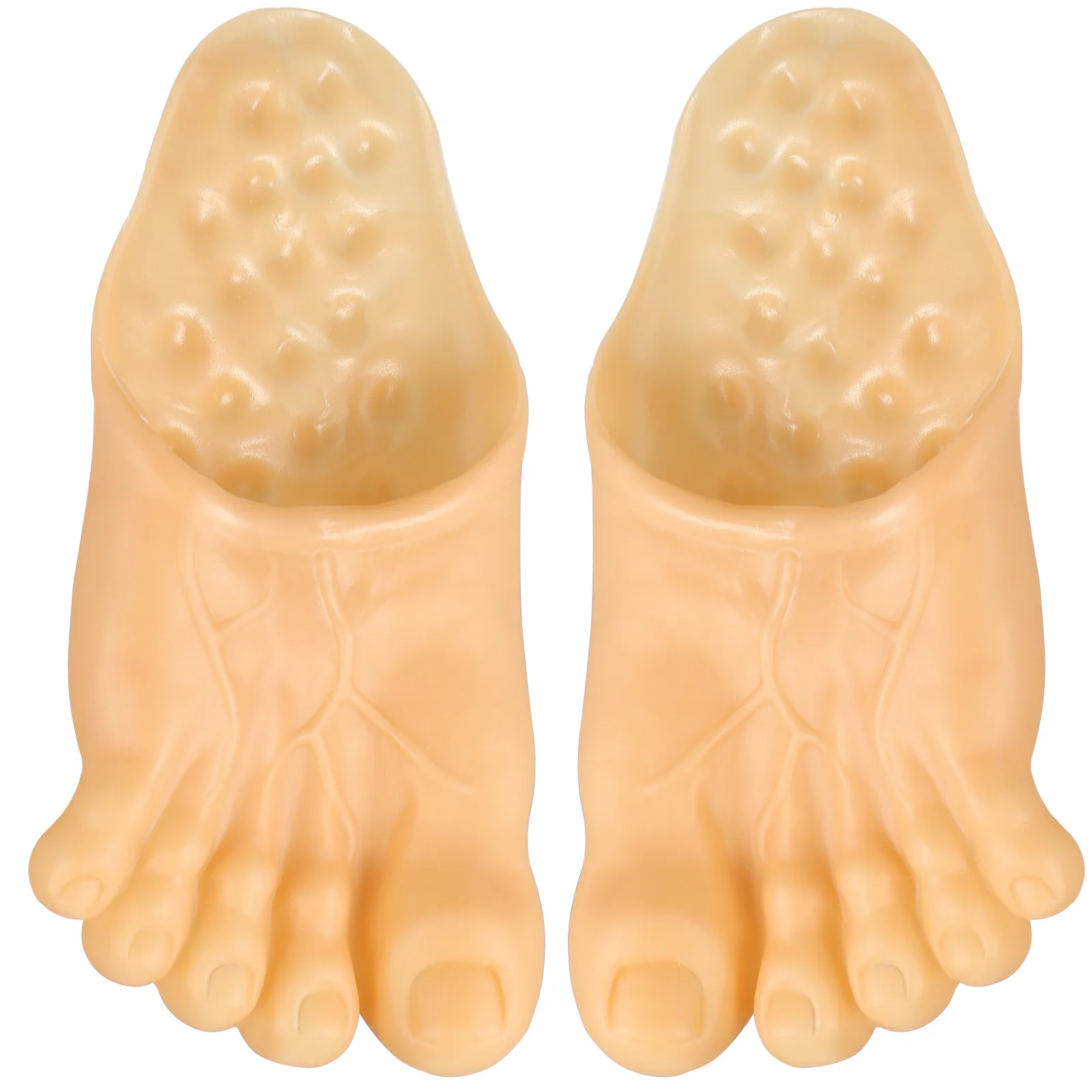 

One Pair Big Skin Color Random Nail Art Halloween Props for Costume Party Masquerade Cosplay Party Supplies