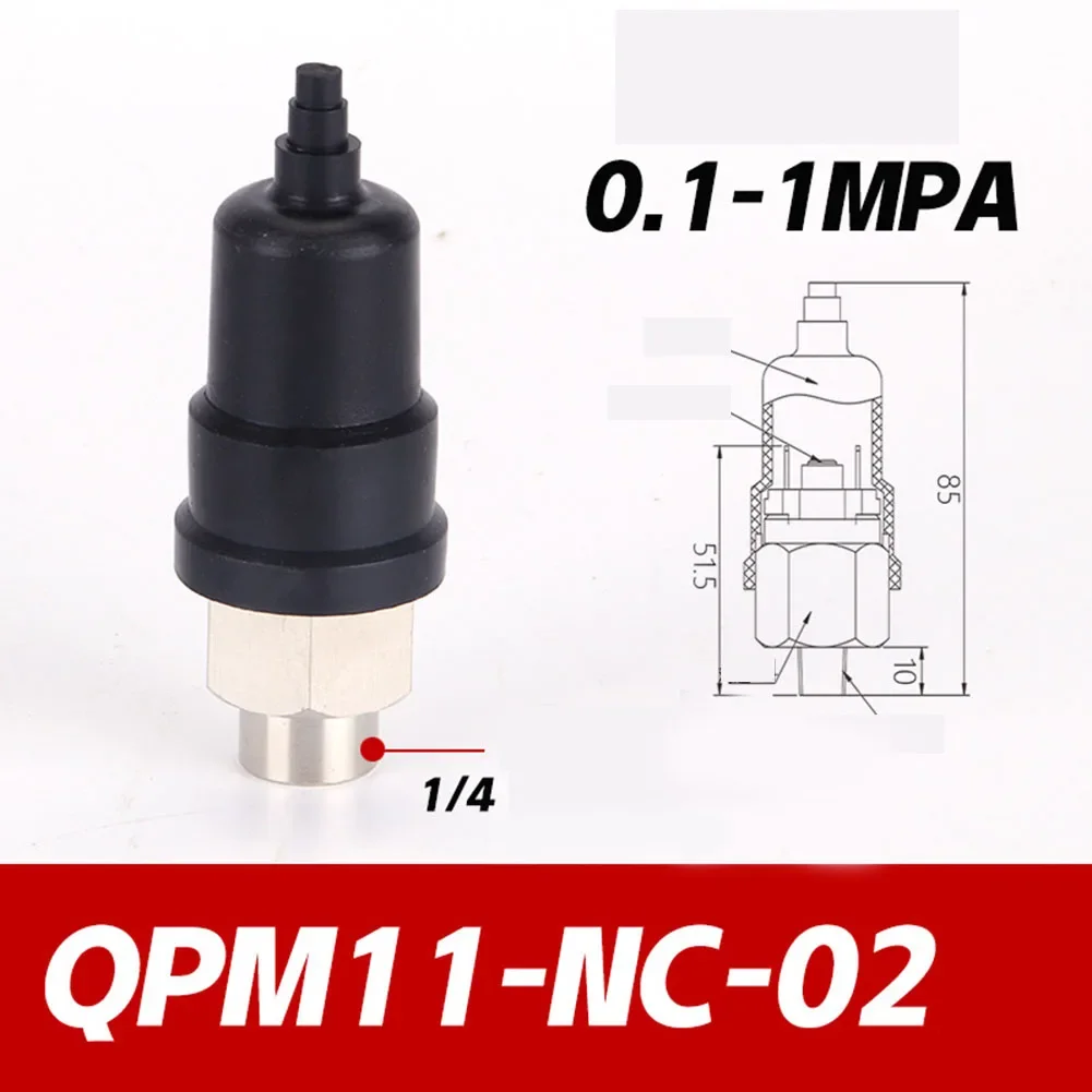 Adjustable Pneumatic Air Pressure Switch Compressor Hydraulic Diaphragm Automatic Controller QPM11-NO-02 QPM11-NC-02