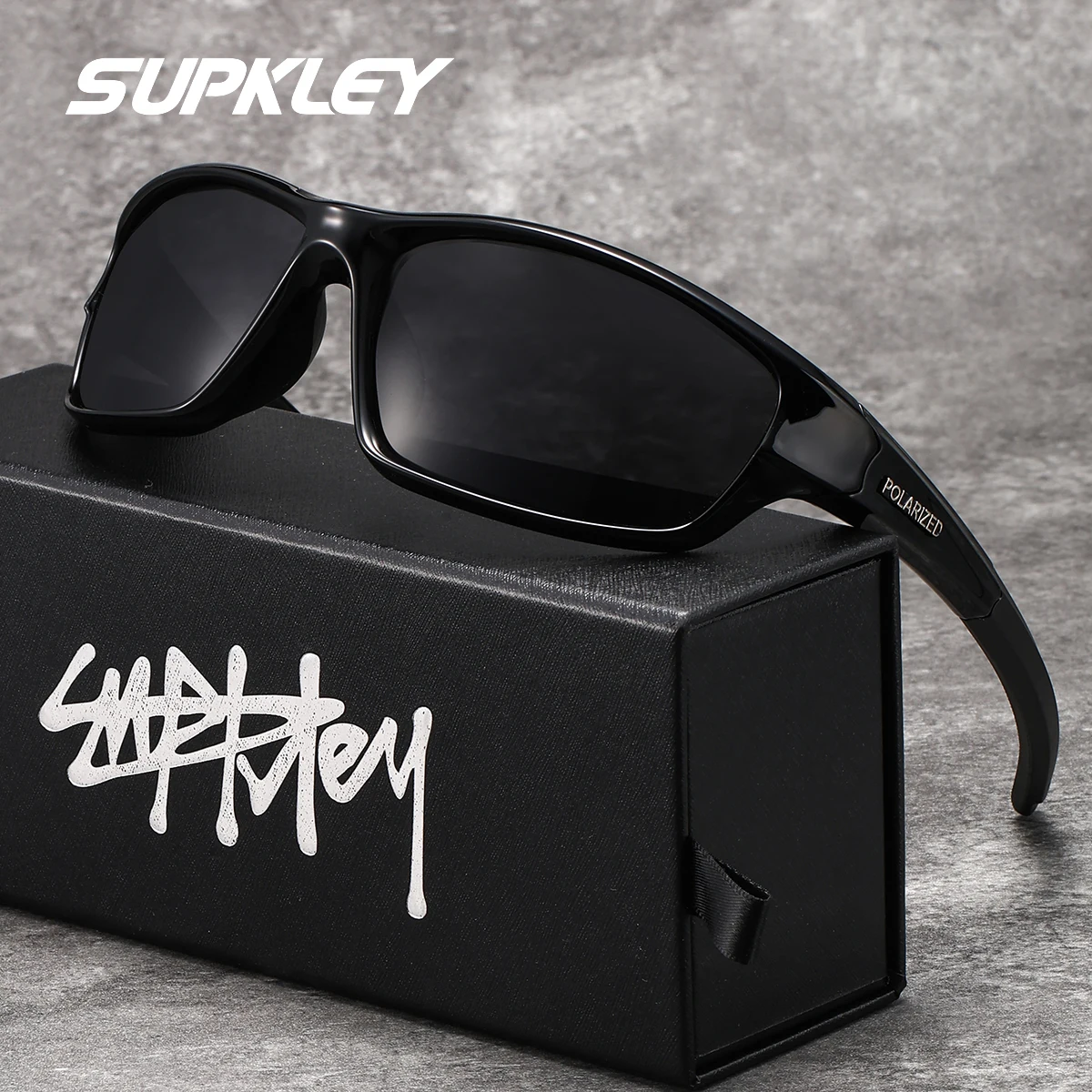 SUOKLEY Hübsche und modische Sonnenbrille im Reitstil mit UV- und Blendungsreduzierung sind unverzichtbar zum Wandern und Angeln – Detail 8