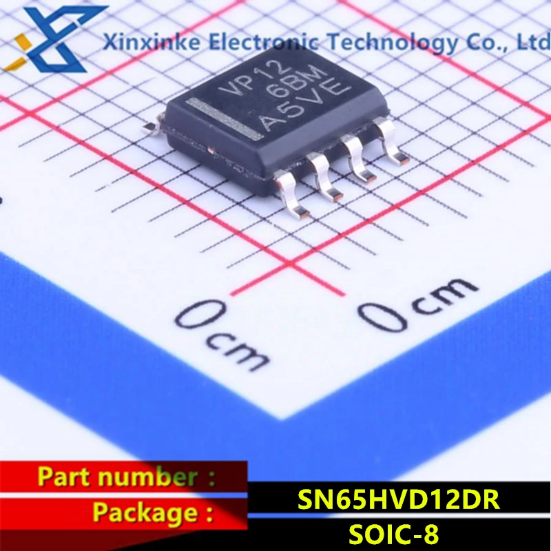 SN65HVD255DR HVD255 SN65HVD232DR VP232 SN65HVD12DR VP12 SN65HVD11DR VP11 SOIC-8 High Speed CAN Interface IC CAN Transceiver