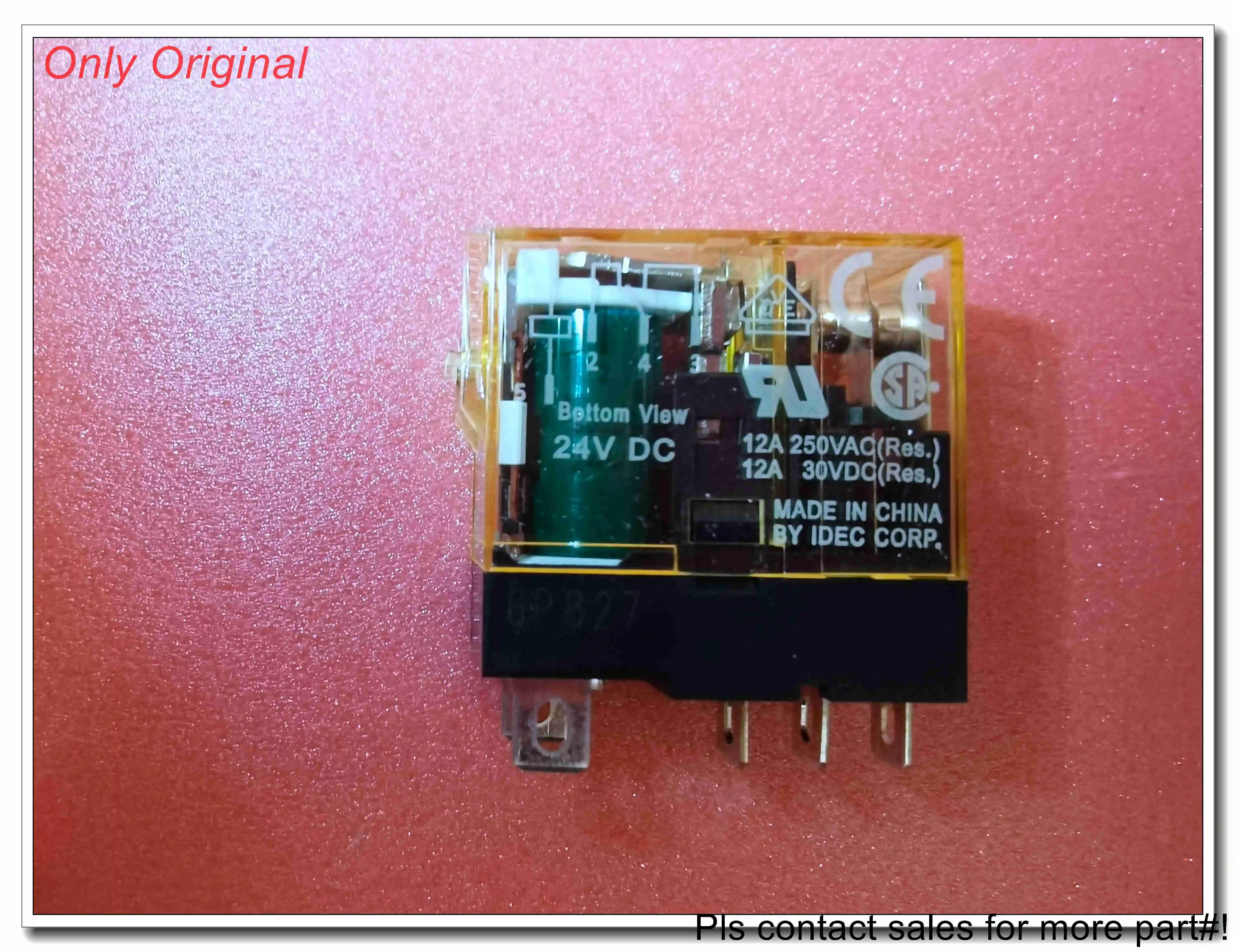 RJ1S-CL-D24    RJ2S-CL-D24 IDEC Original relay, 100% tested before shipment