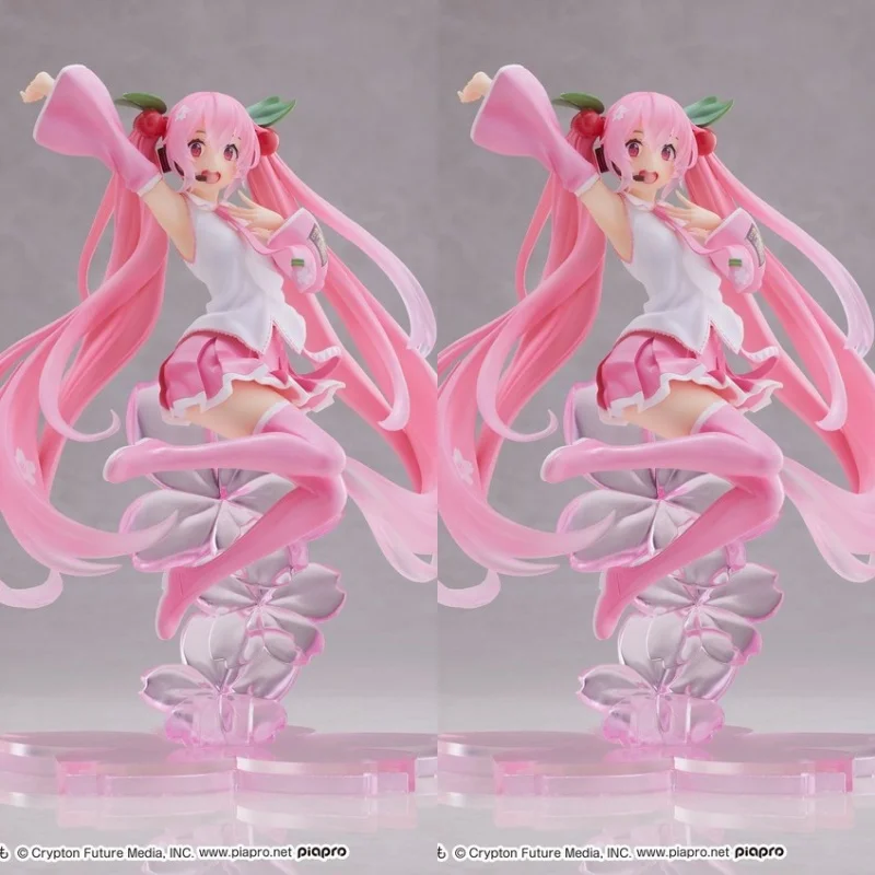 taito-original-20cm-hatsune-miku-sakura-jump-veraction-figure-giocattoli-per-bambini-regalo-modello-da-collezione-ornamenti