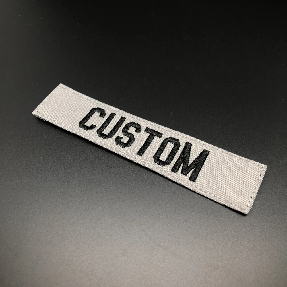 Stickerei Custom Name Patch Brustbänder Abzeichen Faltrahmen ACU MULTICAM Alpine Tropic RG GRÜN SCHWARZ BRAUN GRAU AOR2 BLAU TAN – Detail 15