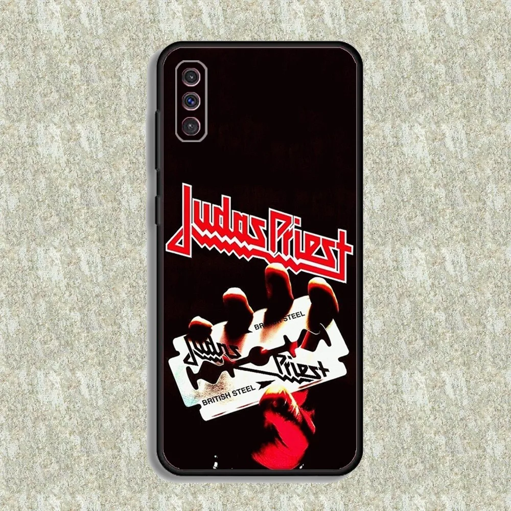 Rock Band J-Judas P-Priest Phone Case For Samsung S23,23,22,30,21,10,9,Note20 Ultra,Lite,Ultra,5G,Plus,FE,Black Soft Case