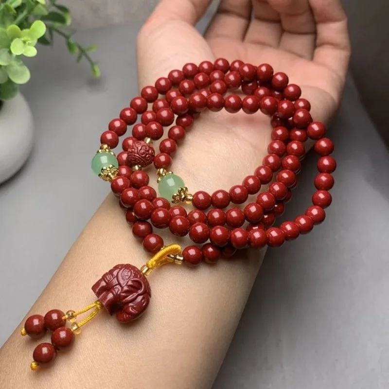 Vermilion Sand, Purple Gold Sand, Single Loop Bracelet, Multi Loop Pixiu, Responsive To Every Request, This Year's Bracelet