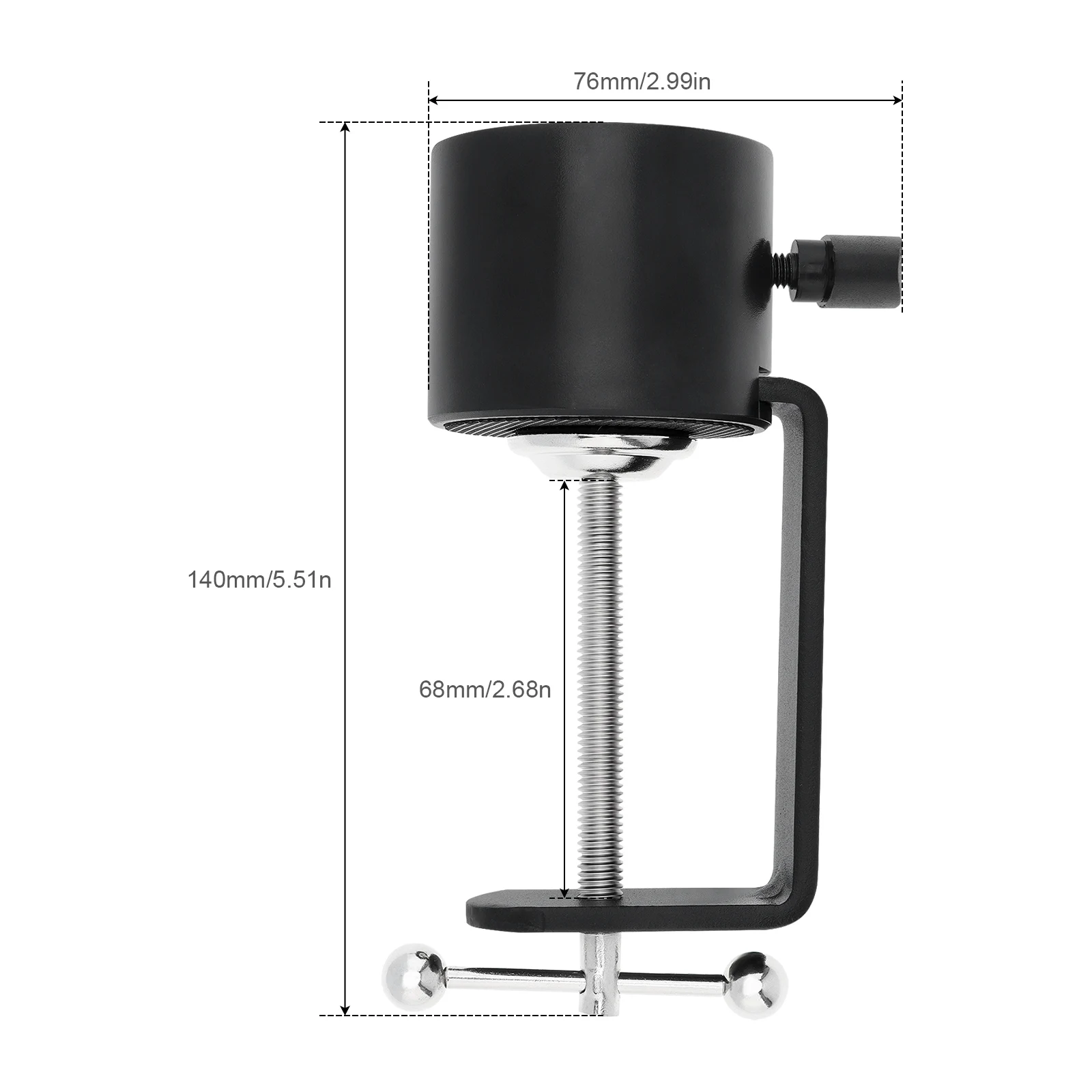 Desk Clamp Table Mount Clamp Mic Clamp Holder for Microphone Arm Stand Holder Desk Lamp Bracket Clamp