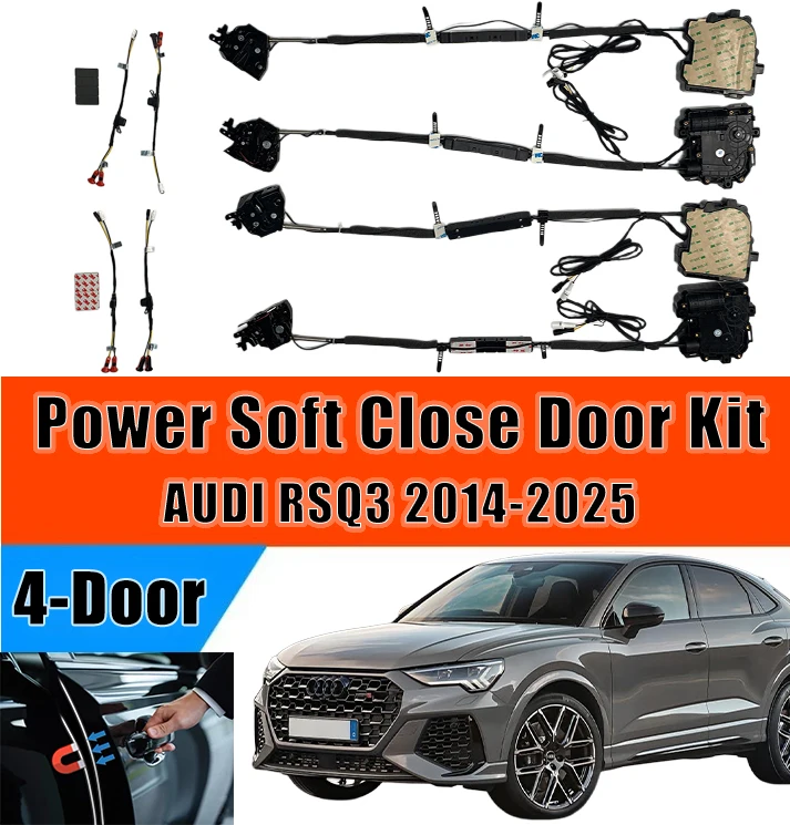 Xcar for AUDI RSQ3 2014-2025 Car OEM Automatic Soft Close Door Electric Suction Kit Auto Power Closing
