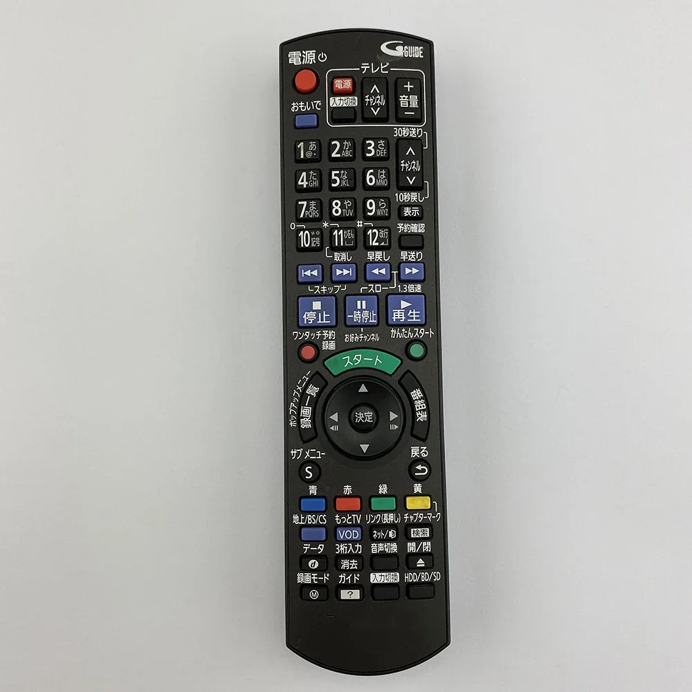 

USED ORIGINAL REMOTE CONTROL N2QAYB000912 FOR PANASONIC DMR-BWT650 BD/DVD recorder