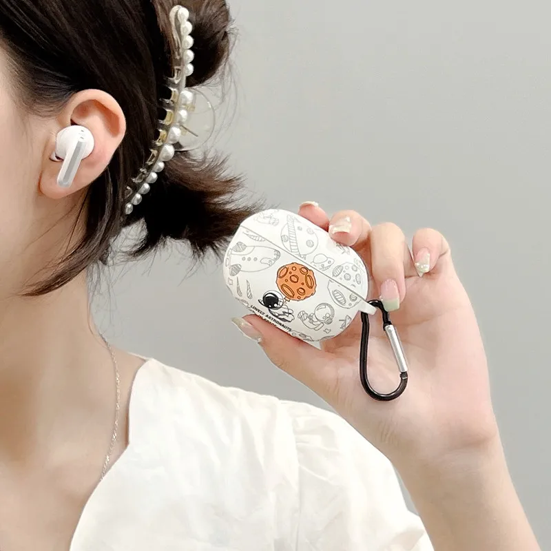 샤오미 레드미 버드 4 프로용 이어폰 케이스, 헤드폰 커버, 우주 비행사 크리스탈 스티커, 레드미 버드 4 프로용, 충전 가방, 2022 년 신제품