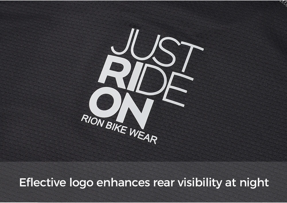 RION Herren-Radtrikot, Fahrradbekleidung, Profi-Mountainbike-MT-Bike-Shirt, UPF 50+, Ausrüstung für Nachtfahrten, Rennbekleidung, Outdoor-Bekleidung. – Detail 16