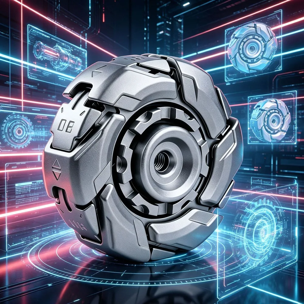 

Rotating open fingertip gyro edc decompression toy restless youth version decompression artifact metal