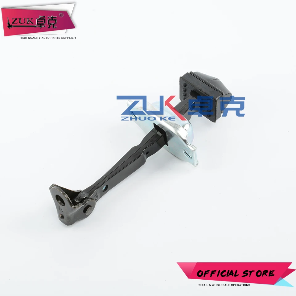 ZUK Auto Door Checker For HONDA CITY FIT JAZZ 2009 2010 2011 2012 2013 2014 TM0 TF0 Car Door-Check Strap Stopper Stay Holder