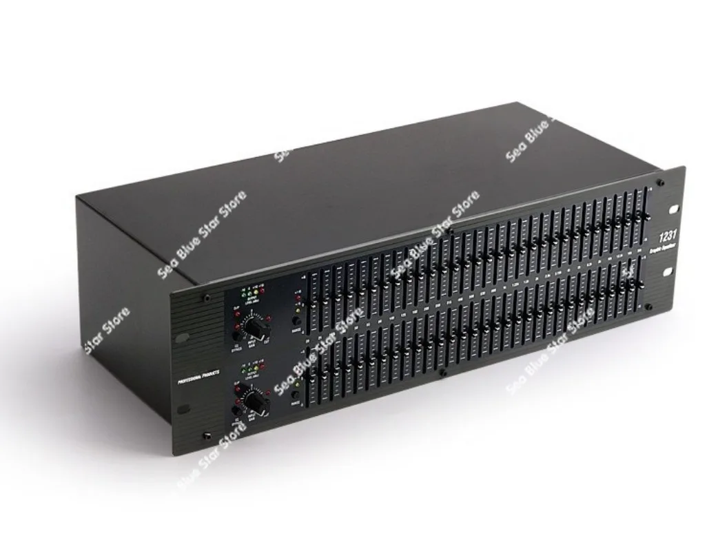 Equalizer 231 Dual-segment equalizer/Dual 31-segment 220V conference professional equalizer, audio equipment