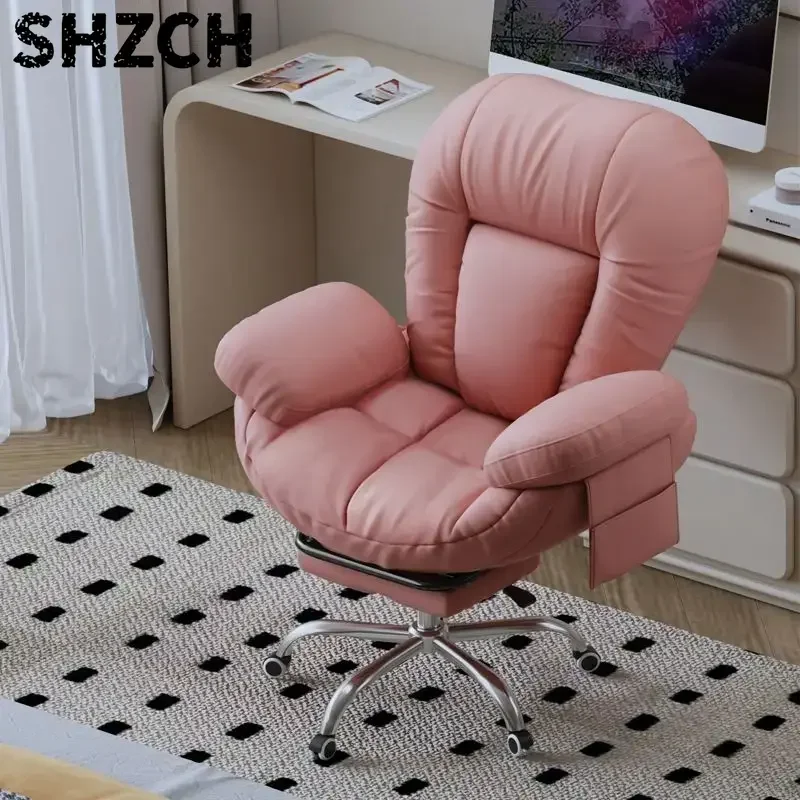 Computer chair comfortable sedentary office human body engineering backrest reclining comfort home dormitory live broadcast