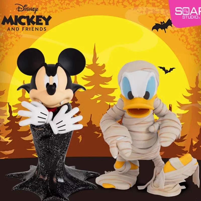 Disney Halloween Mummy Figure Mickey Duck Limited Series cartoon Decor Toys Adornment Play Ornament Collectible Gift Toys