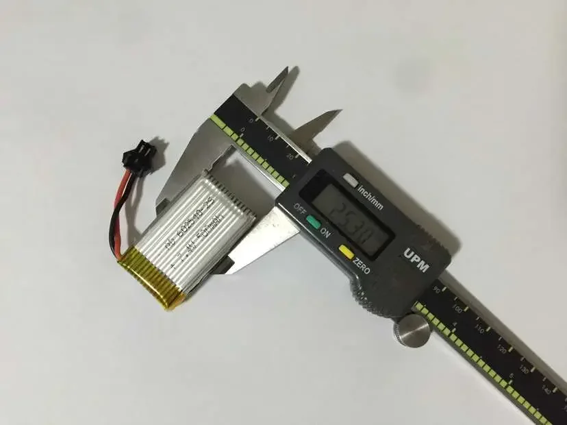 원래 정통 리튬 배터리 충전식 배터리 500MAH 7.4V 회로 기판, 플러그 25C가있는 항공기 모델 장비