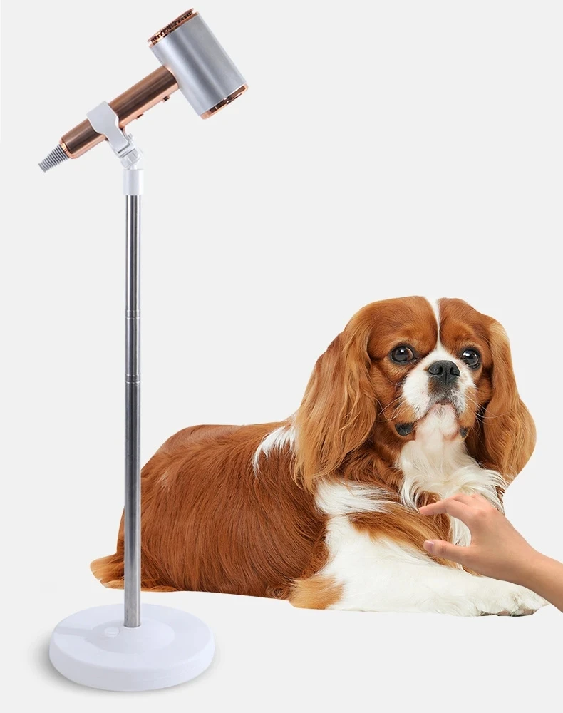 Pet Hair Dryer Bracket Rotatable Dog Cat Grooming Holder Pets Clothes Drying Fixing Frame