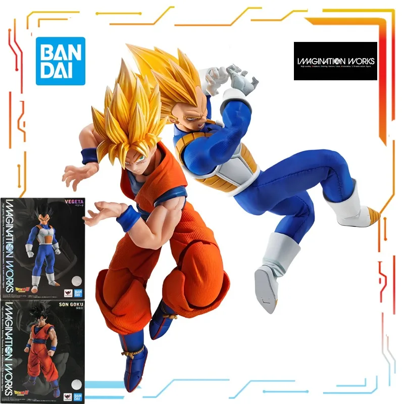 

BANDAI IMAGINATION WORKS 1/9 Finished Product Movable Dragon Ball, Sun Wukong Anime Action Figure Model Toy Model Gifts for Boys
