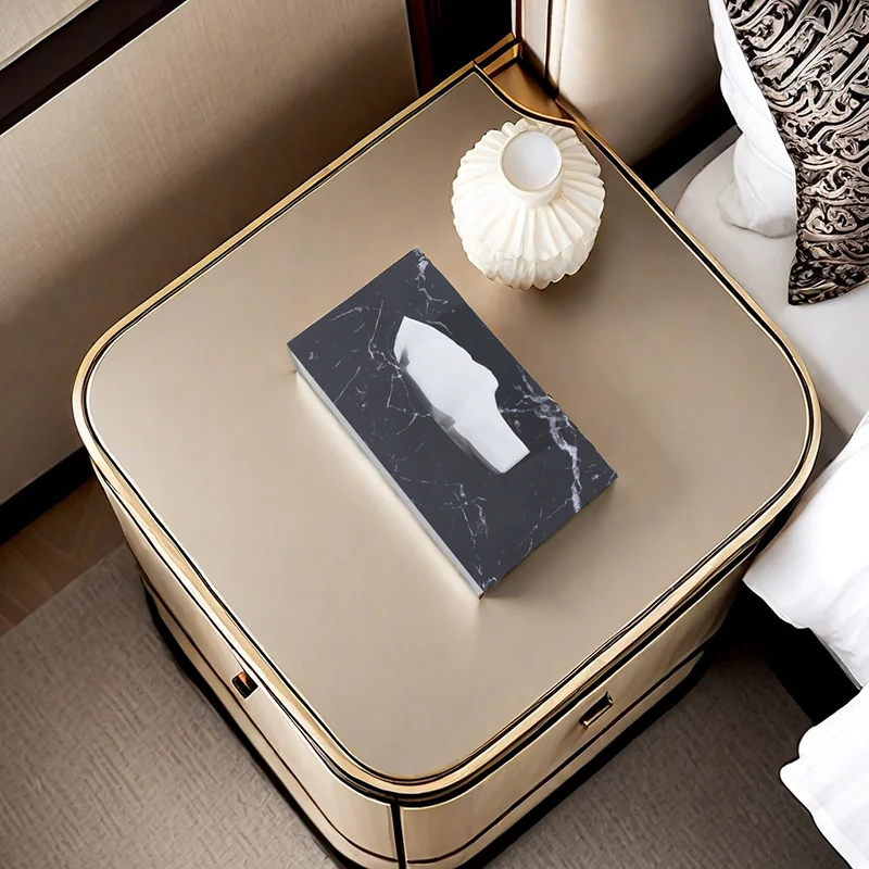 Luxury Acrylic Marble Tissue Box Holder Tissue Dispenser Napkin Holder Home Decor Office Desktop Tissue Storage Box Organizer