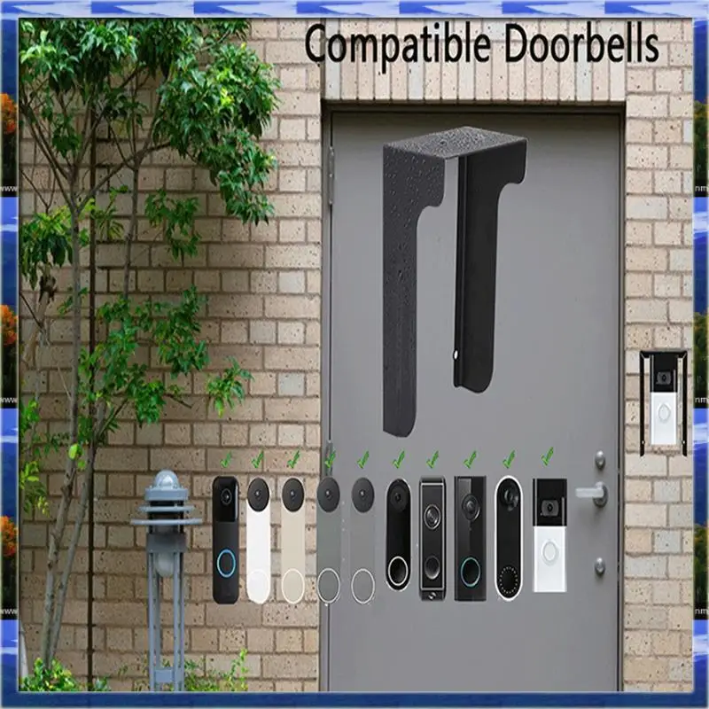 

LJL Metal Doorbell Protection Cover, Weatherproof And Anti-Glare Sun Shade For Blink Doorbell
