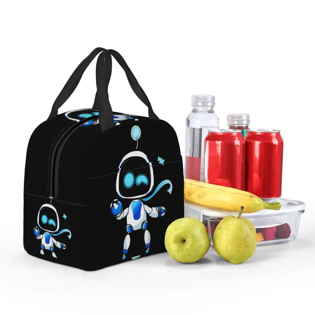 Astros Playroom Game-Astrobot impermeable Oxford bolsas térmicas portátiles para el almuerzo caja Picnic bolsa de comida multifunción