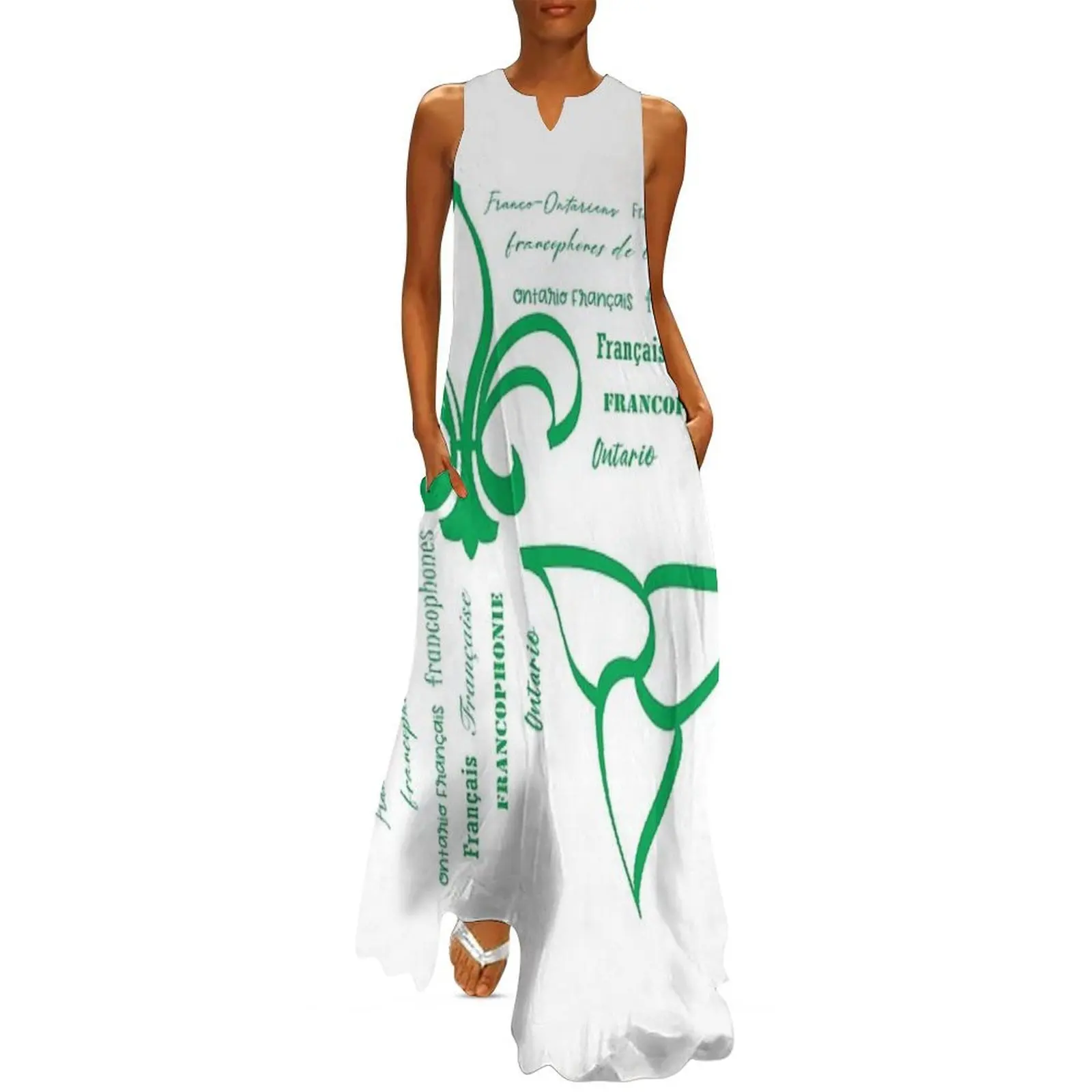 

Franco-Ontarian logo design with text/phrases Long Dress party dress women elegant luxury cocktail dresses Dress women