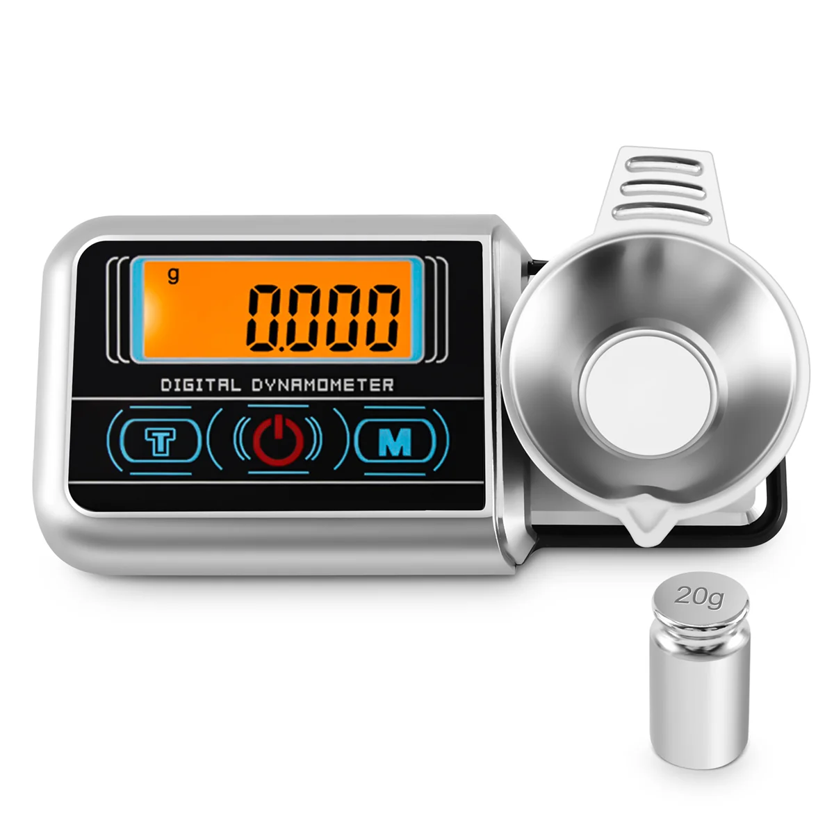 A88M مقياس مجوهرات صغير 100Gx0.005G قوة القرص الدوار الدقيق مقياس تعقب دينامومتر الرقمي لإبرة تسجيل الفينيل