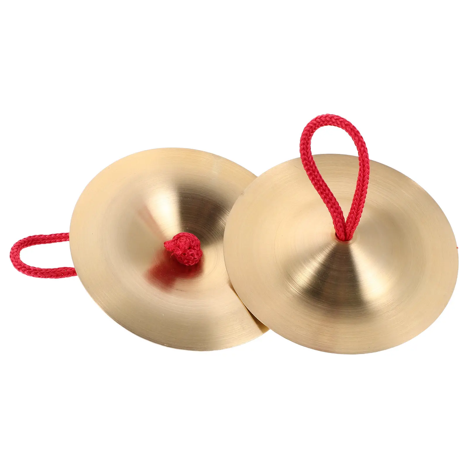 9Cm Chinese Copper Cymbals for Children Mini Hand Percussion Instrument Music Class Kindergarten Rhythm Development Kids Musical - view 5