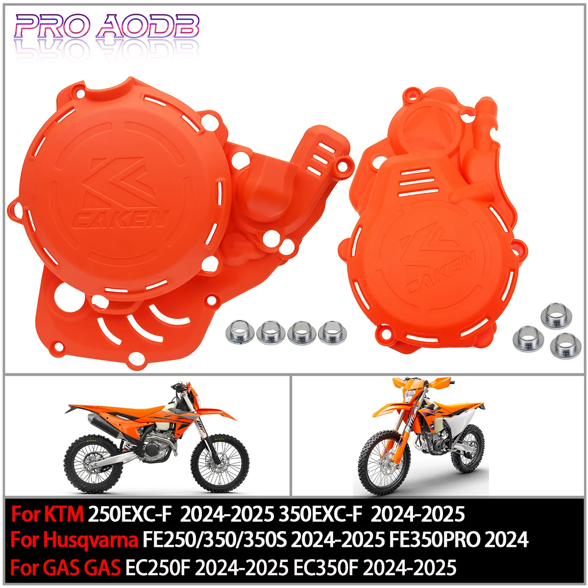 

Clutch Protector Lgnition Guard Cover For KTM EXC-F 250 350 XW-F350 2024 2025 For Husqvarna FE250/350 For GASGAS EC250F EC350F