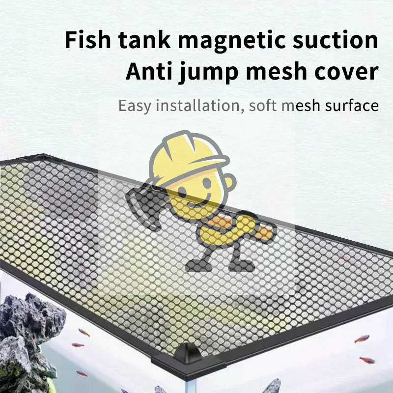 Duurzame magnetische dekselafd - Aquarium Fish Jumping recensie en prijs