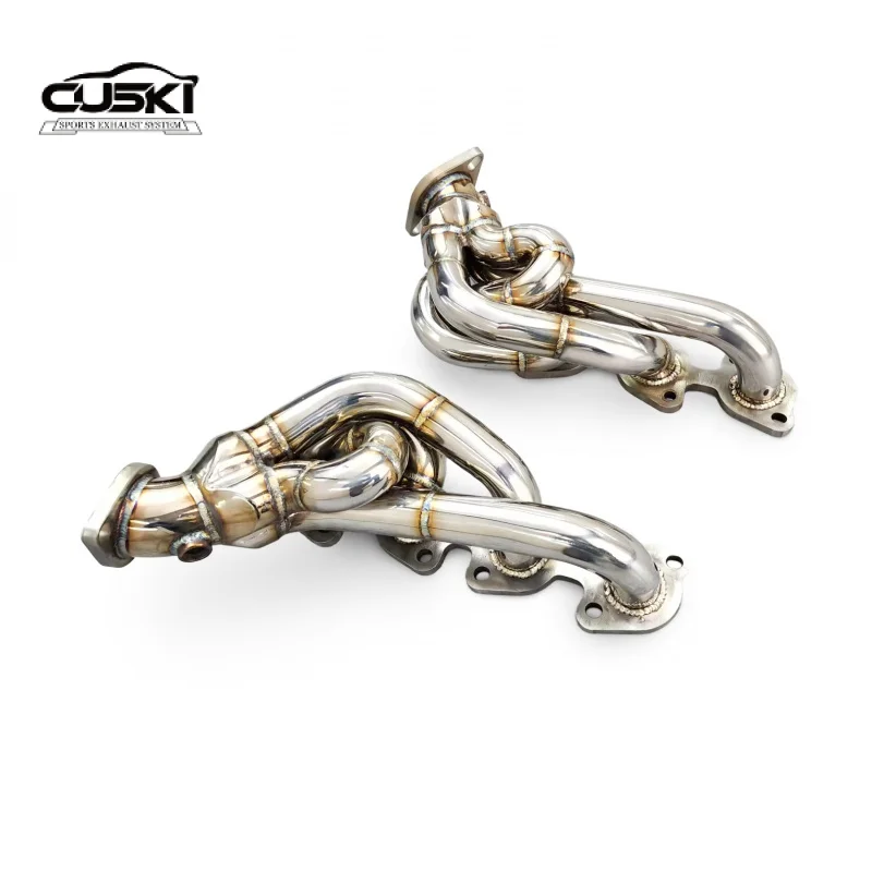 

304 Stainless Steel Exhaust Manifold Header for Lexus LS430 V8 4.3 2003-2006 Catalytic Exhaust System Downspout Converter