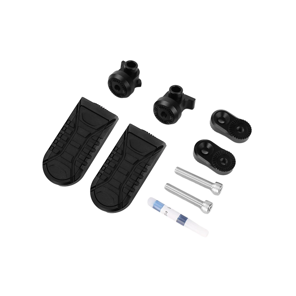 For Yamaha Tenere 700 2019 2020 2021 2022 2023 T7 T700 XTZ 690 700 Motorcycle Footrest Rotatable Rider Foot Pegs Rests Front